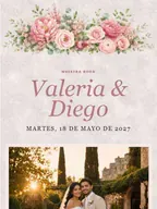 Qué incluir en una invitación digital de boda o XV años
